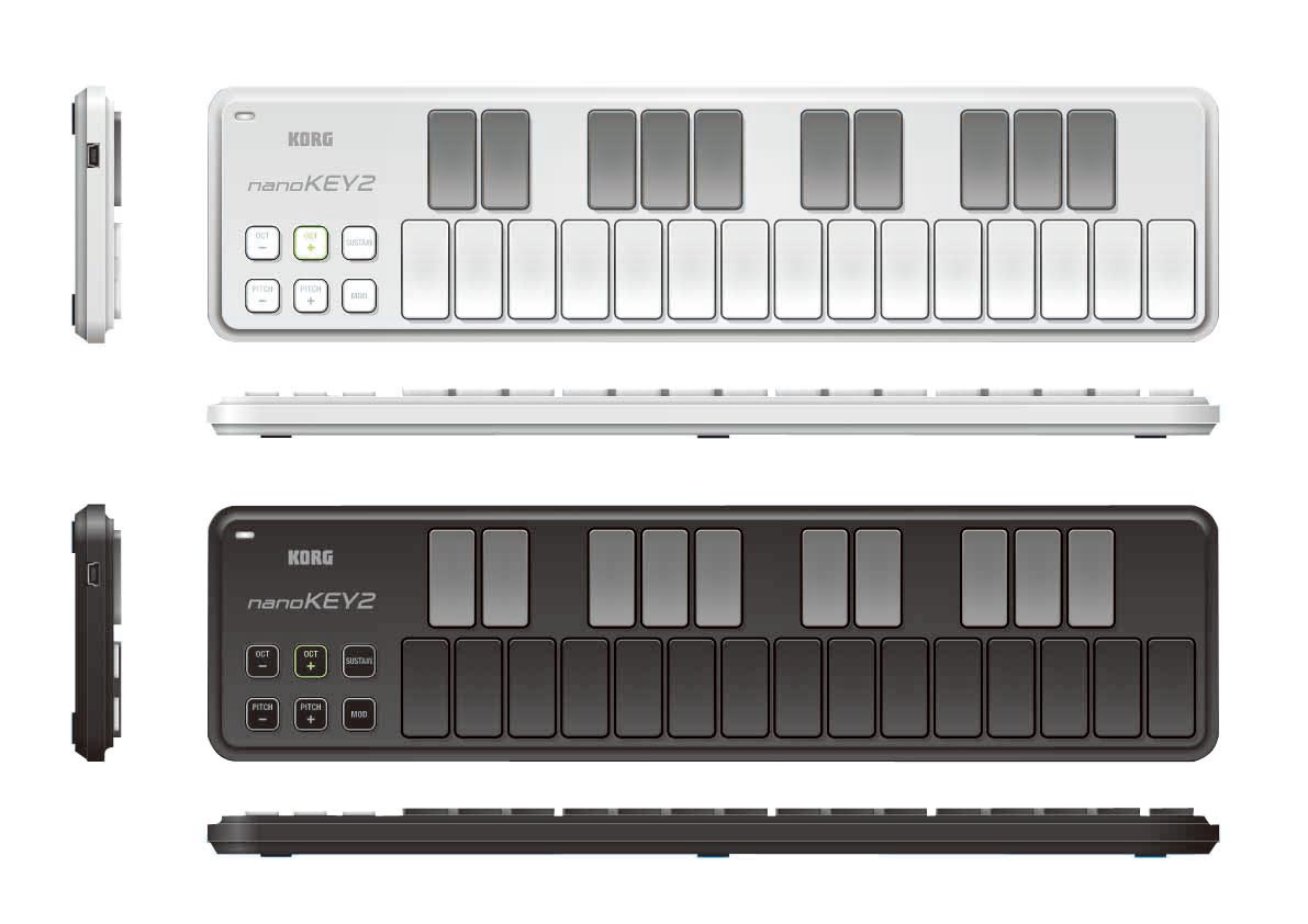 KORG nano シリーズ　KEY2 PAD2 KONTROL2 ケース付 KORG nano シリーズ KEY2 PAD2 KONTROL2 ケース付 KORG nano